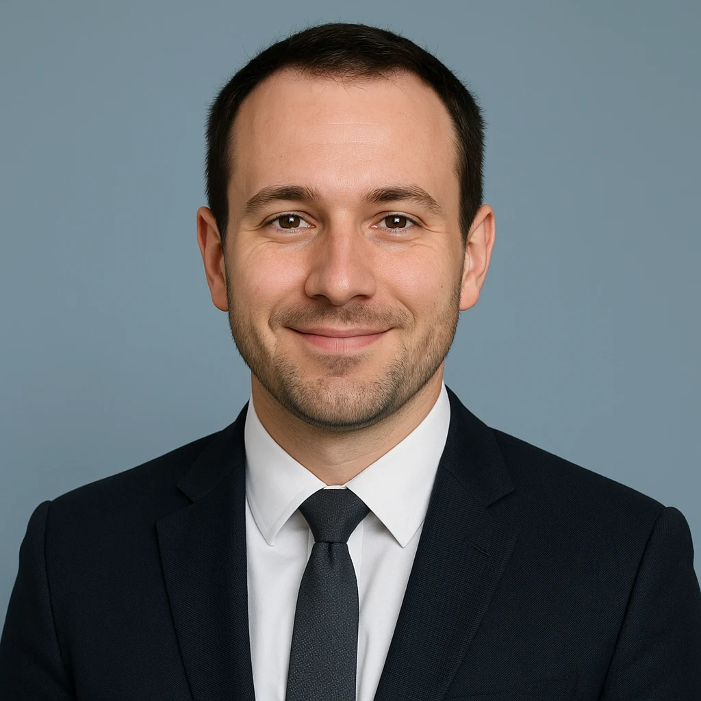 A man in a business suit